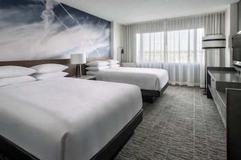 Room, 2 Double Beds (Mobility/Hearing Access, Roll-In Shwr)