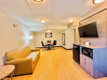 Suite, 1 King Bed with Sofa bed (Smoke Free)