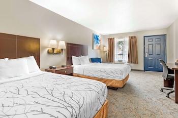 Standard Room, 2 Double Beds, Non Smoking, Refrigerator & Microwave