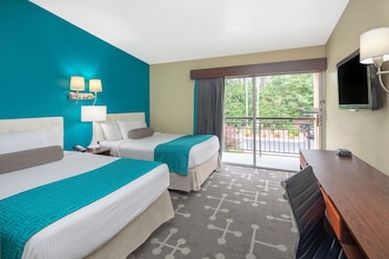 Room, 2 Double Beds, Non Smoking (First Floor)