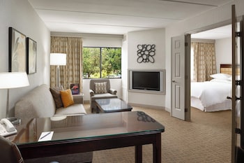Suite, 1 Bedroom, King Bed & Sofa Bed, Accessible, (Mobility & Hearing w/ Roll-in Shower)