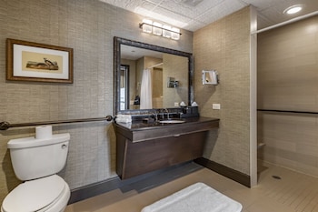Executive Suite, 1 Bedroom, Accessible (1 King Bed, Roll-in Shower)