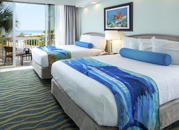 Room, 2 Double Beds, Balcony, Resort View