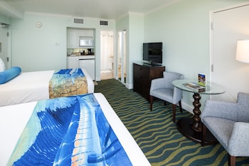 Room, 2 Double Beds, Balcony, Resort View