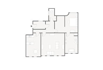 Suite, 1 Bedroom (Minsters)