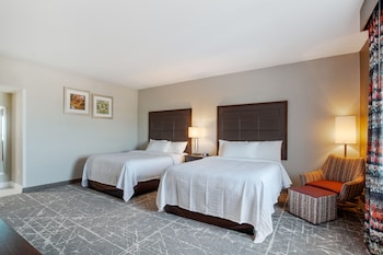 Double Room, 2 Queen Beds, Balcony