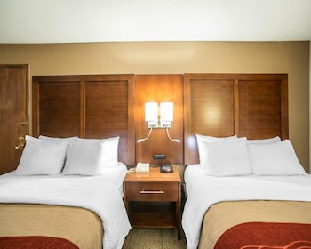 Double Room, 2 Double Beds, Non Smoking
