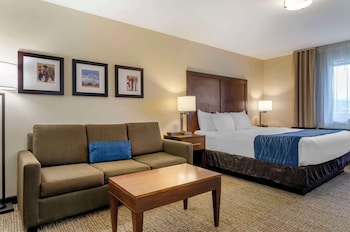 Suite, 1 King Bed with Sofa bed, Non Smoking (Larger Unit, 2 Person Sofa Bed)