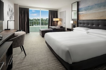 Room, 1 King Bed, Balcony (Mobility/Hearing Access, Roll-In Shwr)