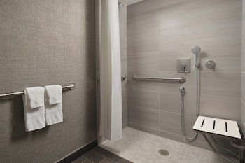 Room, 1 King Bed, Balcony (Mobility/Hearing Access, Roll-In Shwr)