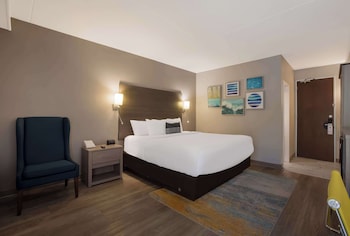 Standard Room, 1 King Bed, Patio, Pool View