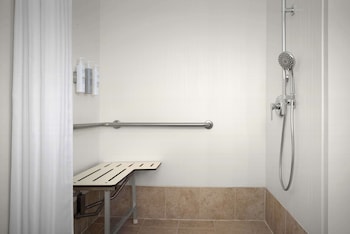 Room, 1 King Bed, Roll-in Shower (Mobility & Hearing)