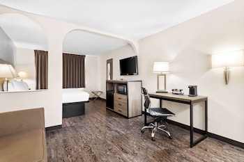 Standard Room, 1 King Bed, Non Smoking, Refrigerator & Microwave (Larger Room;with Sofabed)