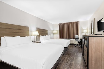 Standard Room, 2 Queen Beds, Non Smoking, Refrigerator & Microwave