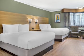 Standard Room, 2 Queen Beds, Non Smoking, Refrigerator & Microwave
