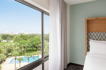 Standard Room, 1 King Bed with Sofa bed, Pool View