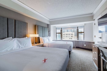 Room, 2 Double Beds, Club Lounge Access, City View