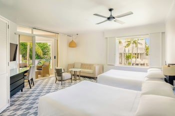 Studio, 2 Double Beds, Lagoon View