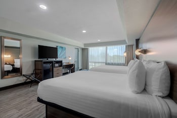 Standard Room, 2 Queen Beds, Non Smoking, Refrigerator & Microwave (Larger Room)