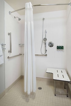 Suite, 1 King Bed with Sofa bed, Accessible (Mobility Tub One Bedroom)