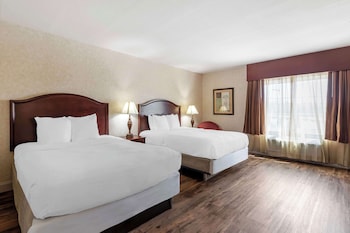 Business Room, 2 Queen Beds, Non Smoking, Refrigerator & Microwave