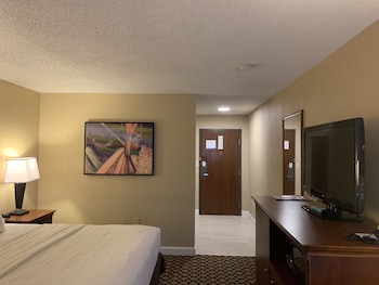 Standard Room, 1 King Bed, Non Smoking, Refrigerator & Microwave