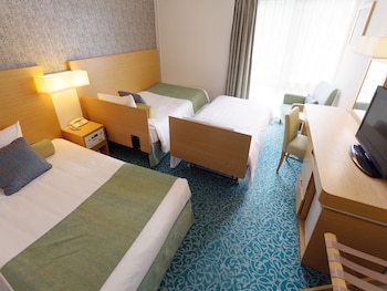 No cleaning service Garden Twin+Extra Bed(Non-smoking)