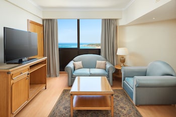 Junior Suite, 1 Queen Bed, Balcony, Sea View