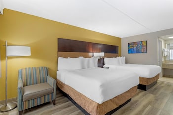 Standard Room, 2 Queen Beds, Smoking, Refrigerator & Microwave