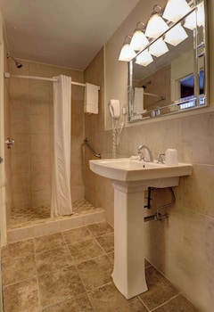 Economy 1 queen bed updated bathroom