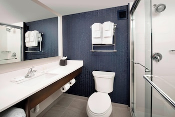 Suite, 1 King Bed with Sofa bed, Hearing Accessible (Transfer Shower & Roll-in Shower)