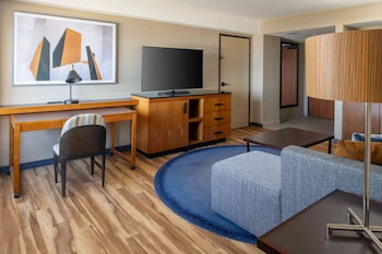 Suite, 1 King Bed, Accessible Roll-in Shower