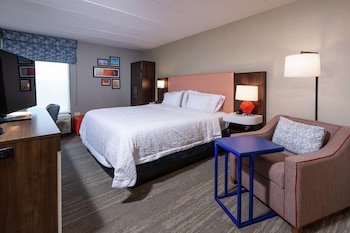 Room, 1 King Bed, Refrigerator & Microwave