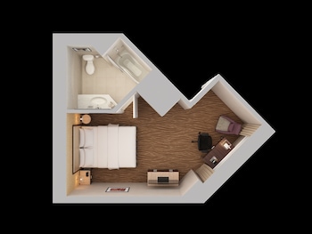 Studio, 1 Queen Bed (One Room Only)