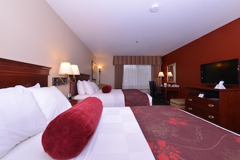 Standard Room, 2 Queen Beds, Non Smoking, Refrigerator & Microwave