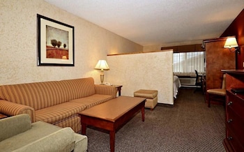 Junior Suite, 1 King Bed, Non Smoking, Refrigerator & Microwave