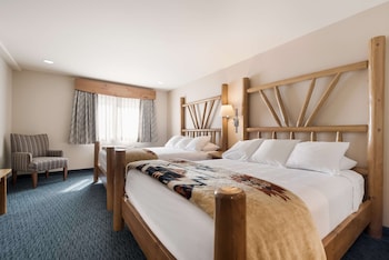 Standard Room, 2 Queen Beds, Non Smoking, Refrigerator & Microwave