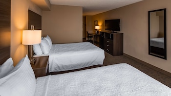 Suite, 2 Double Beds, Non Smoking, Refrigerator & Microwave