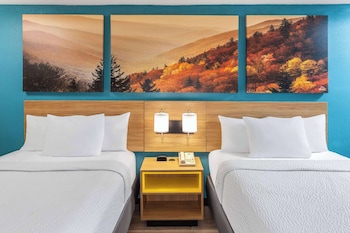 Double Room, 2 Double Beds, Smoking