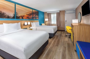 Double Room, 2 Double Beds, Smoking
