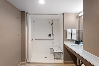 Standard Room, 1 Queen Bed, Roll-in Shower (Mobility Accessible)