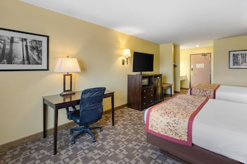 Standard Room, 2 Queen Beds, Non Smoking, Refrigerator & Microwave