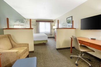 Standard Room, 1 King Bed, Non Smoking, Refrigerator & Microwave
