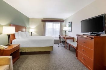 Standard Room, 1 King Bed, Non Smoking, Refrigerator & Microwave