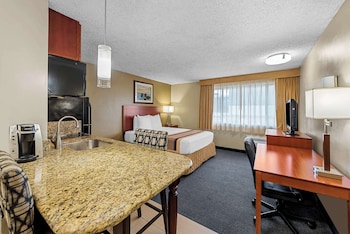 Standard Room, 1 Queen Bed, Non Smoking, Refrigerator & Microwave