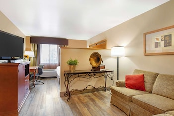 Business Suite, 1 King Bed, Non Smoking, Refrigerator & Microwave (Living Room)