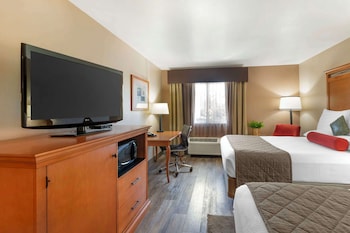 Standard Room, 2 Queen Beds, Non Smoking, Refrigerator & Microwave