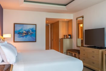 Room, 1 King Bed, Mobility Accessible, City View (Roll-In Shower)