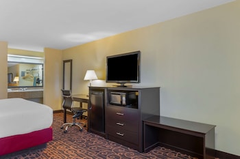Standard Room, 1 King Bed, Non Smoking, Refrigerator & Microwave