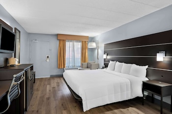 Standard Room, 1 King Bed, Non Smoking, Refrigerator & Microwave